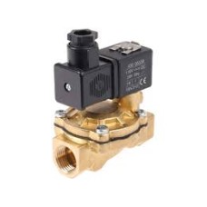 Brass Solenoid Valve Servo Operated 2/2 For Steam